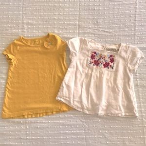 3/$10 3T Carter’s Tee & Genuine Oshkosh boho Top